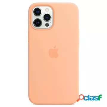 Custodia in silicone per iPhone 12 Pro Max Apple con MagSafe