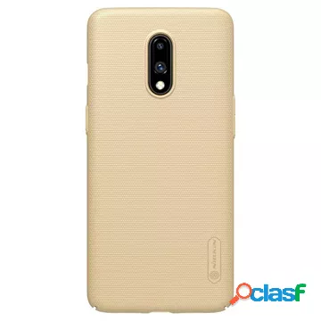 Custodia per OnePlus 7 Nillkin Super Frosted Shield - Oro