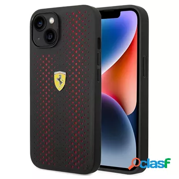 Custodia per iPhone 14 Plus Ferrari On Track Perforated -