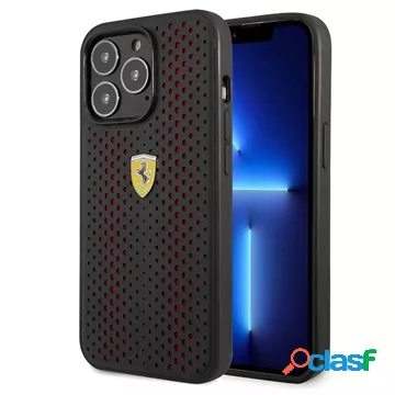 Custodia per iPhone 14 Pro Ferrari On Track Perforated -
