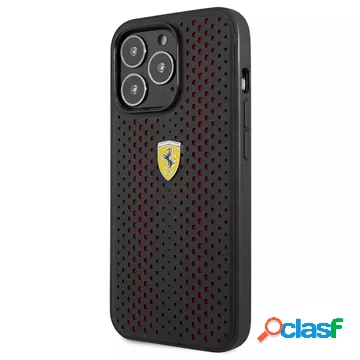 Custodia per iPhone 14 Pro Max Ferrari On Track Perforated -