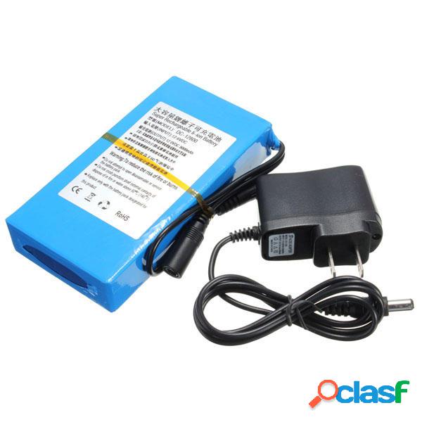 DC 12V 8000mAh Super Batteria agli Ioni di Litio