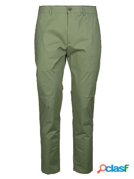 DEPARTMENT FIVE PANTALONI UOMO U20P05F2002VE460 COTONE VERDE