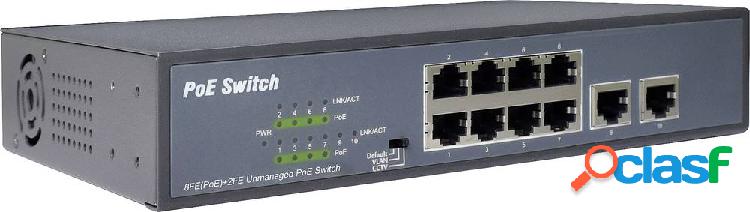 Digitus DN-95323-1 Switch di rete RJ45 8+2 porte 10 / 100