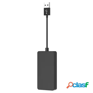 Dongle USB cablato CarPlay/Android Auto - Nero