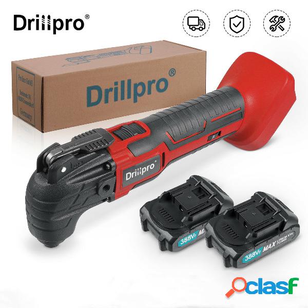 Drillpro 388VF Blu/Argento/Arancione Litio Batteria