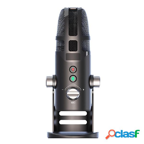 ELEBEST Condenser Wired Microfono 360° Coventable Six Sound