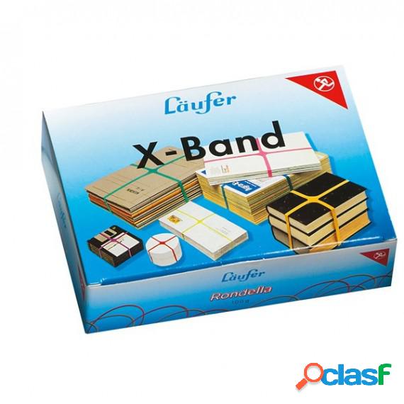 Elastici X Band - D 10 cm (150x11 mm) - colori assortiti -