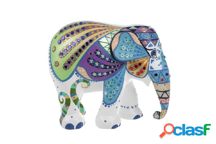 Elephant parade Elephant Parade Mosaic Wings azzurro bianco