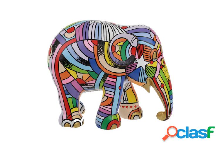 Elephant parade Elephant Parade Peace, Love & Music argento