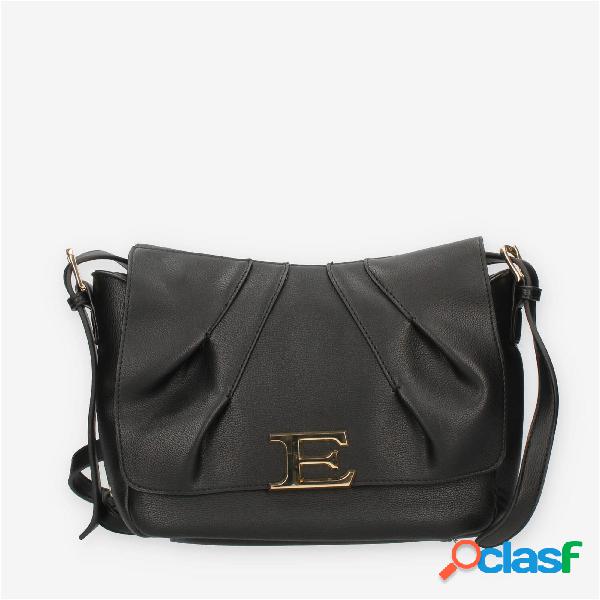 Ermanno Scervino Flap Bag Nawaell Borsa a tracolla nera