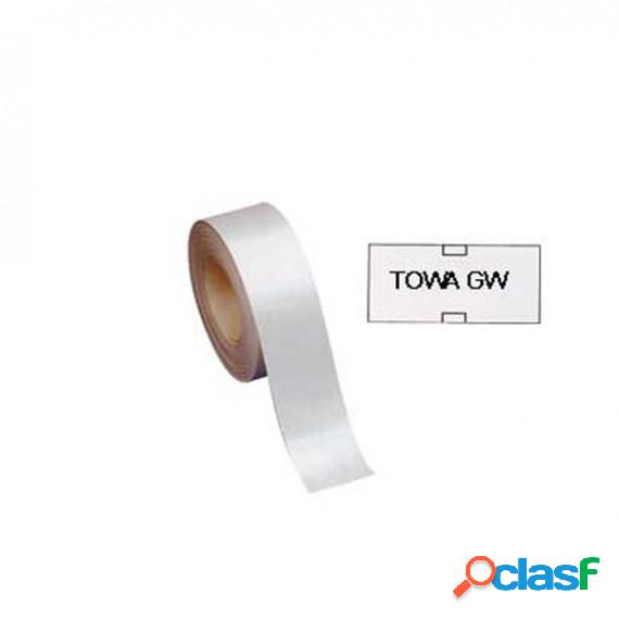 Etichette - removibili - 26x12 mm - bianco - per Towa GW -