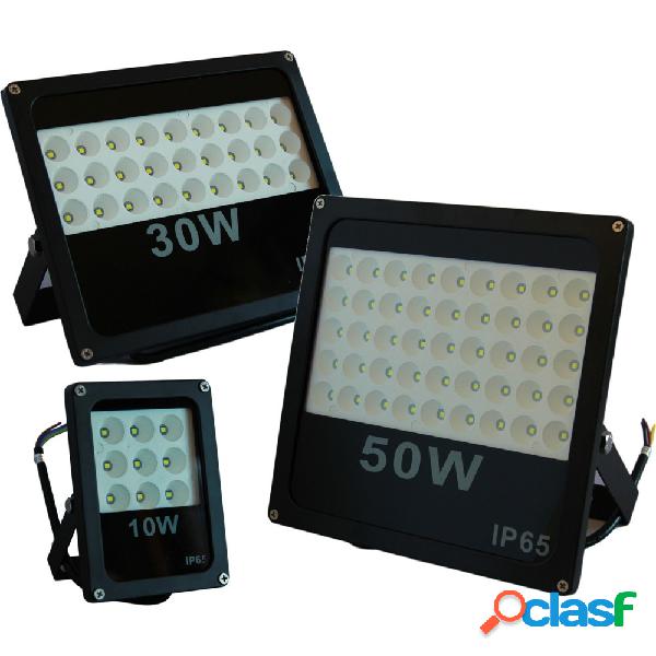 FARO PROIETTORE LED PER ESTERNO A APERTO 10 30 50W SLIM SPOT
