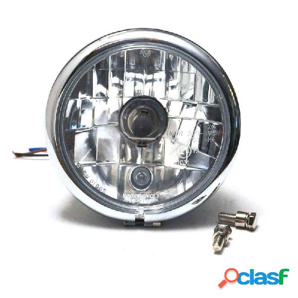 Faro anteriore 5.3/4'' Bates Style alogeno cromo