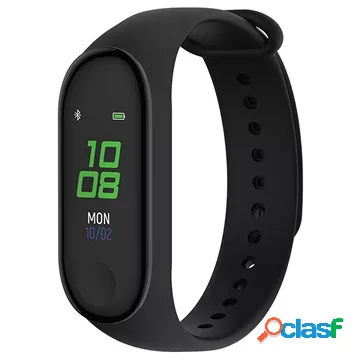 Fitness Tracker Forever SB-50 con frequenza cardiaca - nero