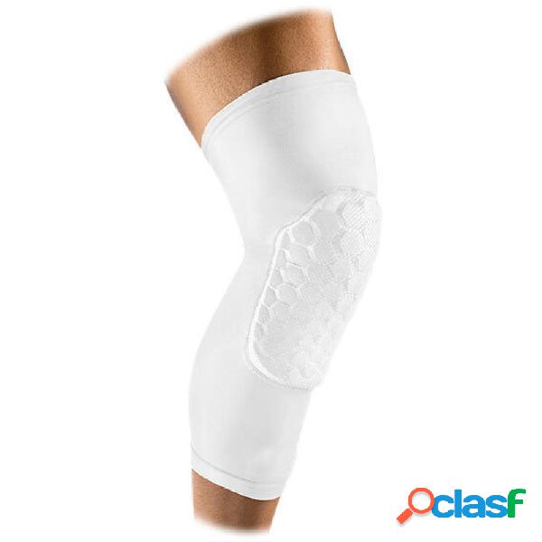 GINOCCHIERA ELASTICA CON PROTEZIONE HEX 9MM PARACOLPI SPORT