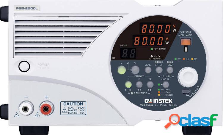 GW Instek PSB-2800L Alimentatore da laboratorio regolabile 0