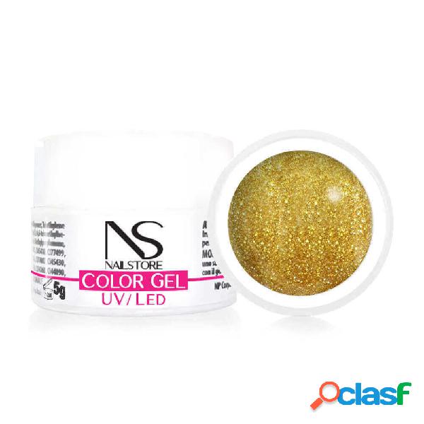 Gel UV Oro Glitter