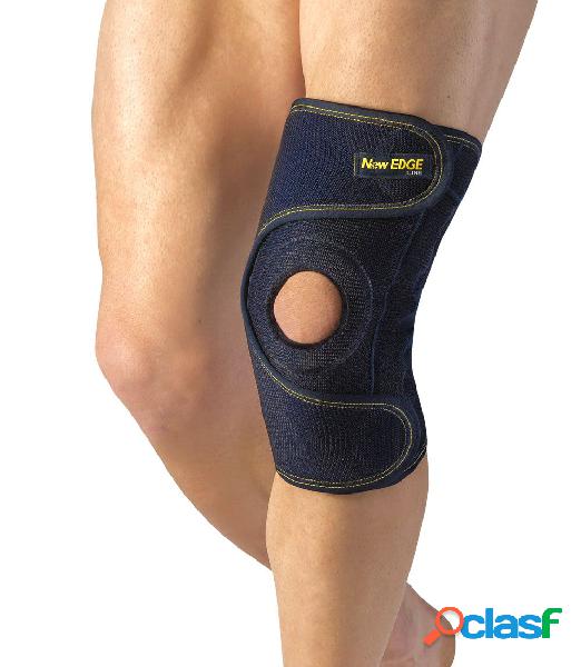 Ginocchiera elastica steccata con foro