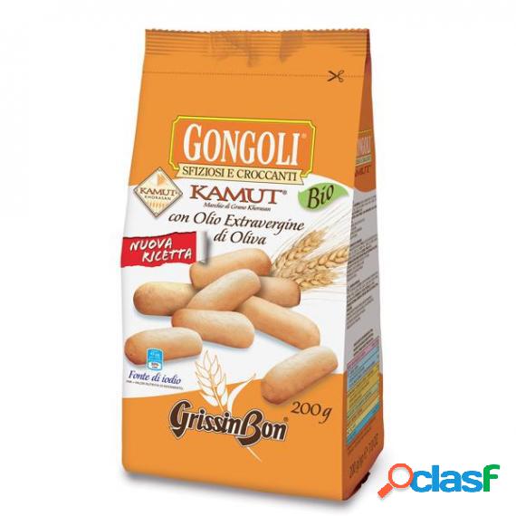 Gongoli - con farina di Kamut bio - GrissinBon - multipack