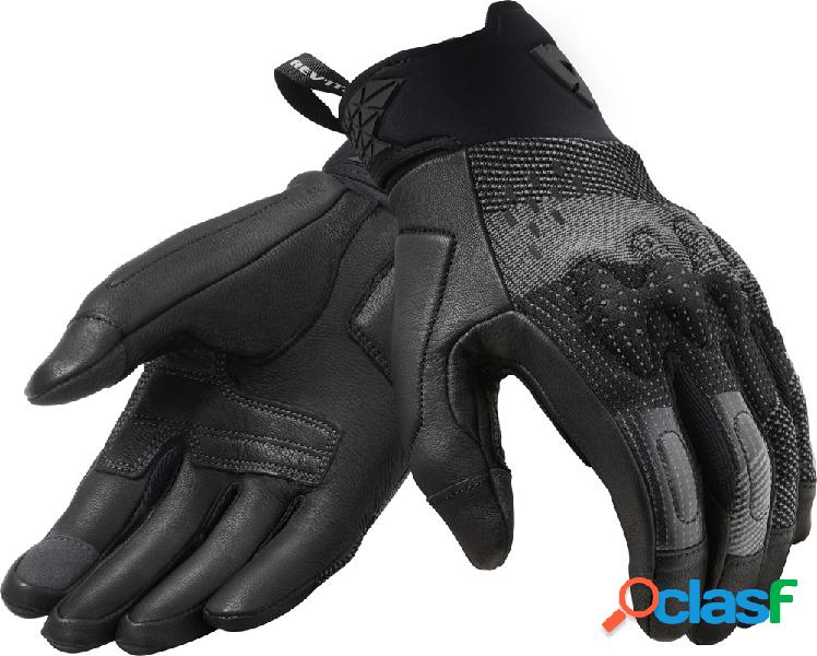 Guanti moto estivi Revit Kinetic Nero Anthracite