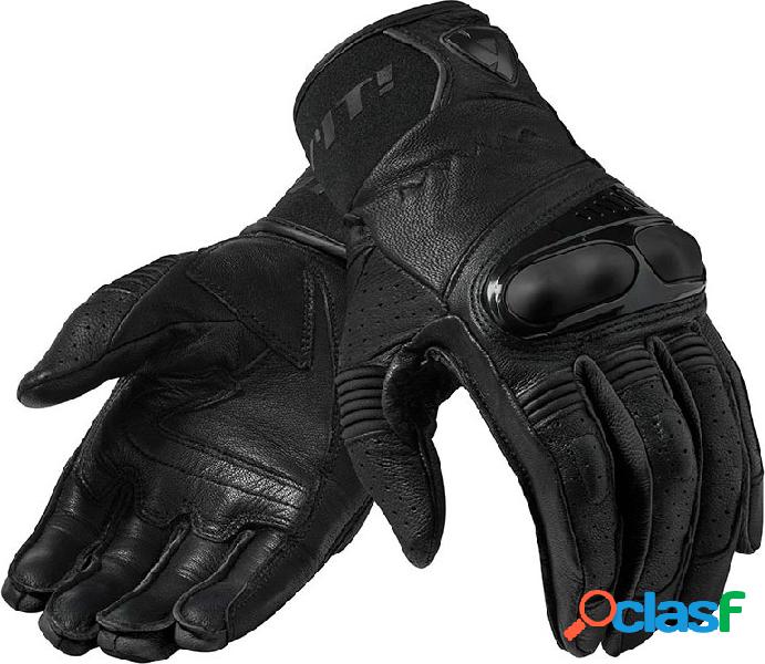 Guanti moto pelle e tessuto Revit Hyperion Nero