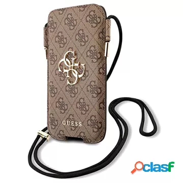 Guess 4G Script Logo Custodia universale con cinturino - L -