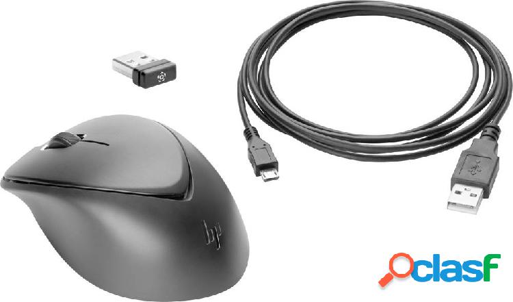 HP Premium Mouse wireless Senza fili (radio) Laser Nero 3