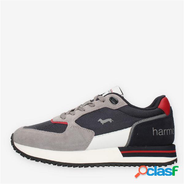 Harmont & Blaine Sneakers grigie e blu da uomo