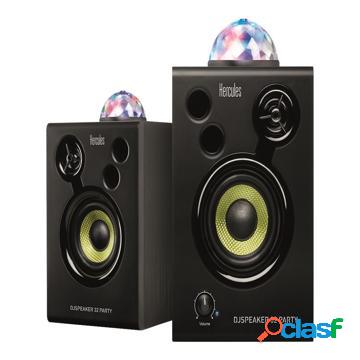 Hercules DJSpeaker 32 altoparlanti per feste - neri