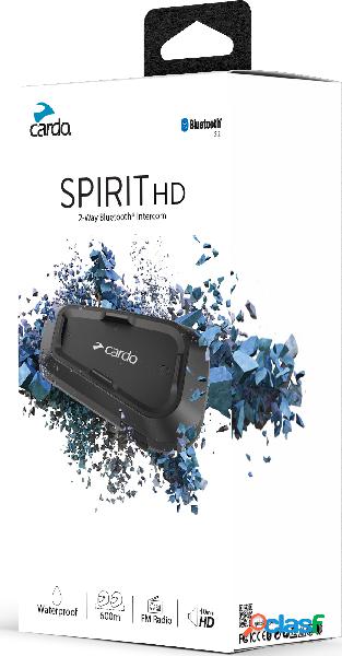 Interfono Bluetooth Cardo SPIRIT HD singolo 2 piloti fino a