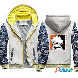 Ispirato da My Hero Academia Bakugou Katsuki Felpa con