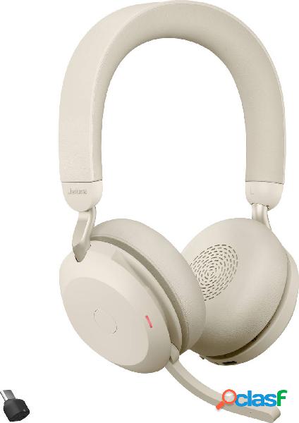Jabra Evolve2 75 Telefono Cuffie Over Ear Bluetooth, via