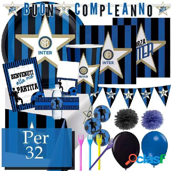 KIT N.72 INTER FC NEW - CON FESTA DI CARTA