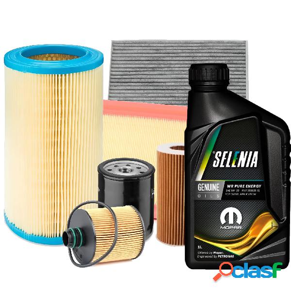 Kit Tagliando + Olio Selenia 5w30 FIAT GRANDE PUNTO 1.9