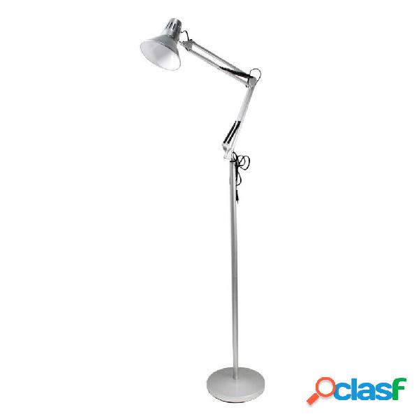 LAMPADA A PIANTANA DA TERRA BRACCIO ORIENTABILE LUCE LETTURA