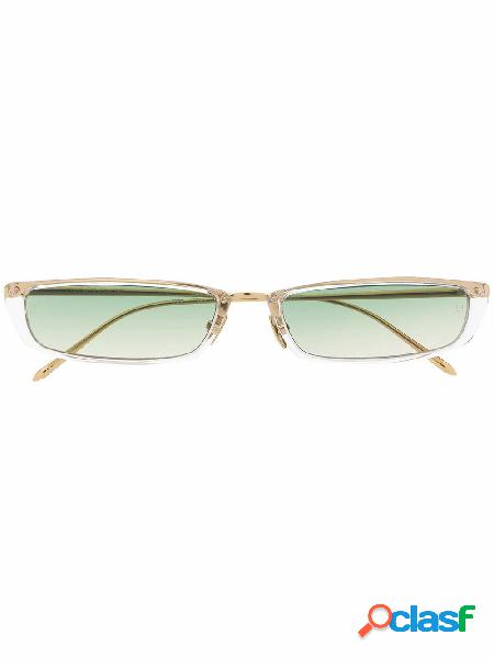 LINDA FARROW OCCHIALI DA SOLE DONNA LFL838C9 ACETATO ORO