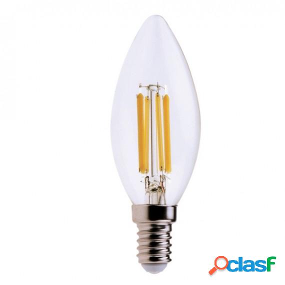 Lampada - Led - candela - 6W - E14 - 4000K - luce bianca