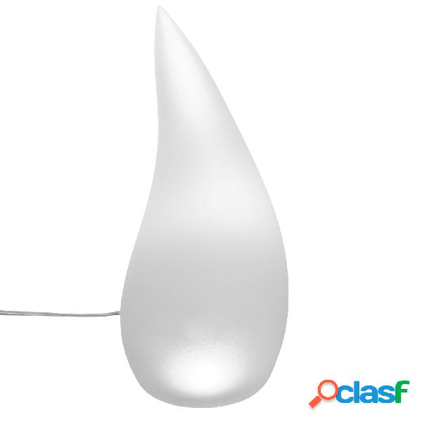 Lampada da tavolo a led in gel poliuretanico mod. FIAMMELLA