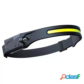 Lampada frontale a LED COB super luminosa 3 in 1 resistente