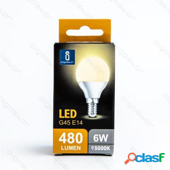 Lampadina Led A5 G45 6W Attacco E14 480 Lumen Color Box