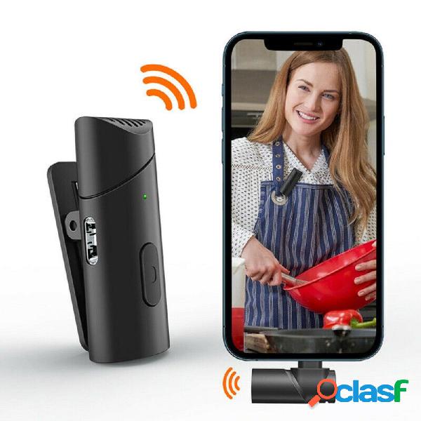MICROFONO WIRELESS 2.4GHZ Q-HW66B CLIP ON TYPE-C CELLULARE