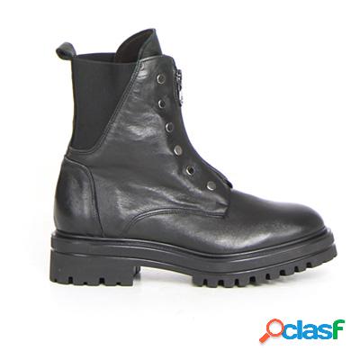 MYJOLI-SANABELLA Stivaletto anfibio zip - nero