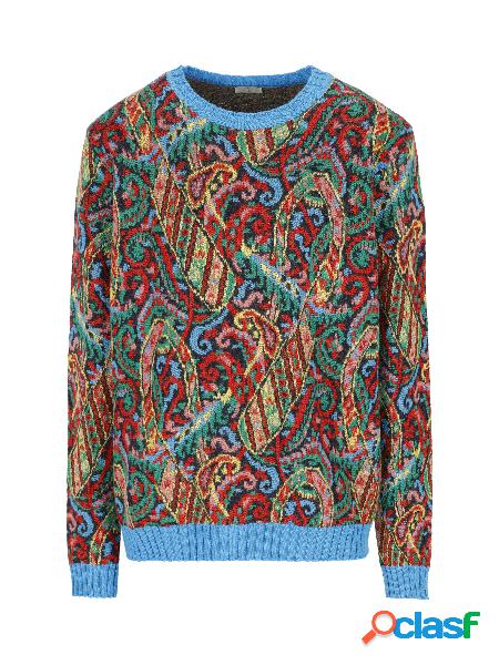 Maglione Paisley Jacquard