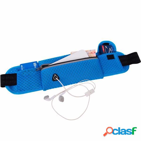 Maiye esecuzione sport borsa marsupio marsupio mesh