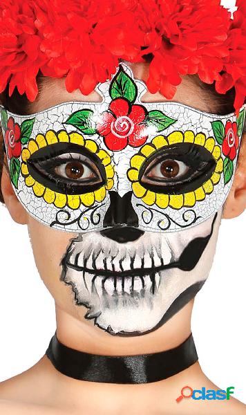 Maschera Catrina Fiori