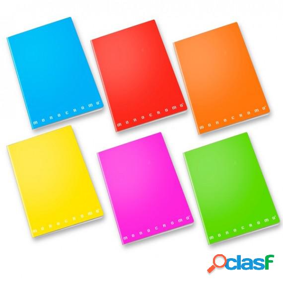 Maxiquaderno Monocromo Fluo - A4 - quadretto 5mm - 42 fogli