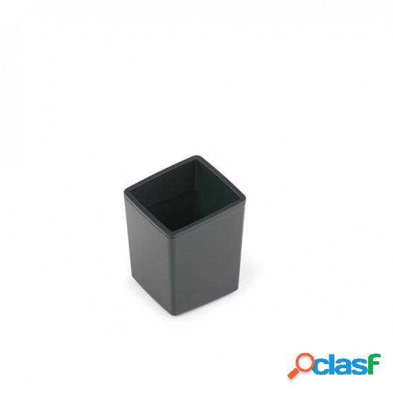 Mini cestino Coffee Point - 10x7,9x7,9 cm - ABS - nero -
