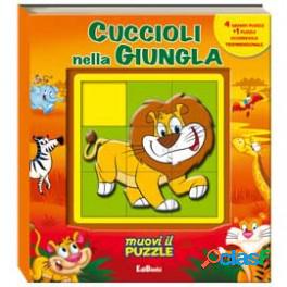 Muovi Il Puzzle3 - Cuccioli Nella Giungla