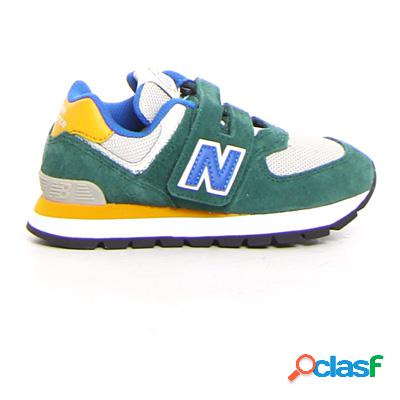 NEW BALANCE 574 sneaker bambino - nightwatch green